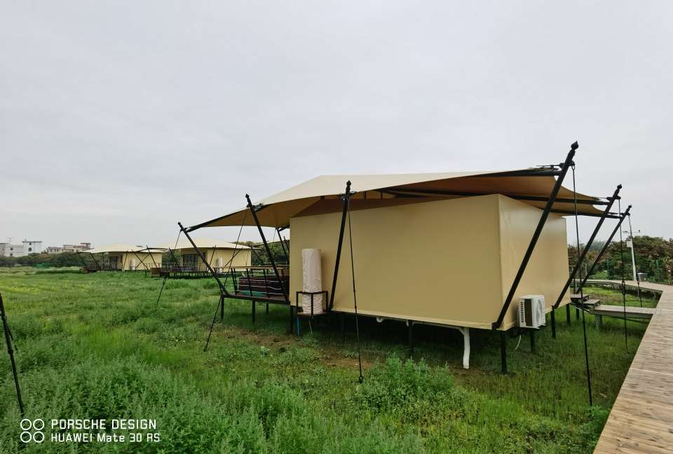 膜结构车棚：引领未来建筑风格的新纪元-2