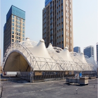 充电桩及雨棚图片效果图展示与设计解析 